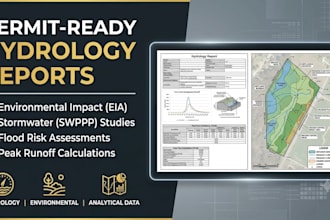 professional hydrology reports and environmental assessments