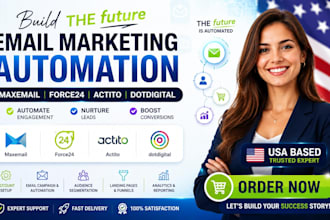 setup maxemail force24 actito dotdigital email marketing automation integration