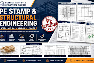 license architect structural engineer pe stamp in north carolina georgia florida