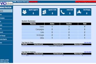 setup vicidial 3cx p1 bot call center predictive dialer for calls and SMS