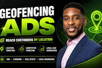 setup converting geofencing ads campaign cbd ads geo fencing cannabis ads