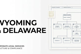 draft a wyoming or delaware llc operating agreement and bylaws