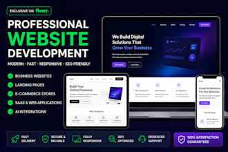 build custom web applications, software and modern websites