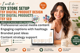 do etsy store setup etsy digital product design etsy digital products etsy seo