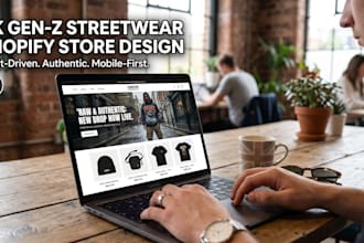 design a highly profitable UK streetwear shopify store founder led branding
