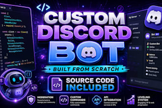 create a custom discord bot