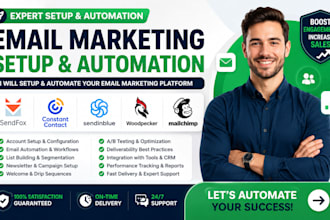 setup sendfox constant contact email automation sendinblue woodpecker mailchimp