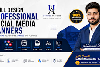 design a professional linkedin banner