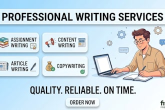 do content writing and speech writing and assignment writing
