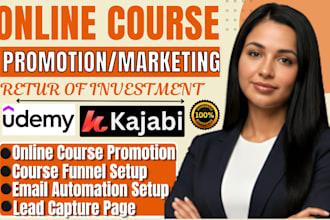 udemy online course promotion course promotion udemy marketing course