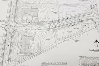 provide professional civil site grading, drainage, and utility plans