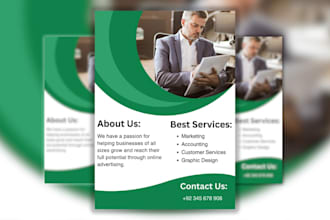 design an eye catching corporate event flyer