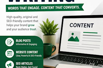 do creative content writing for your brand