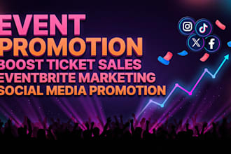 run facebook and instagram event ads with geo targeted promotion to boost
