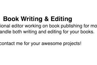 do chinese writing, editing, and proofreading