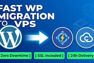 migrate wordpress to cyberpanel or cloudpanel vps