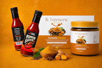 create minimalist sustainable product packaging and labels