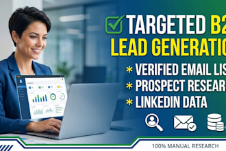 do b2b lead generation, targeted email lists, and data enrichment