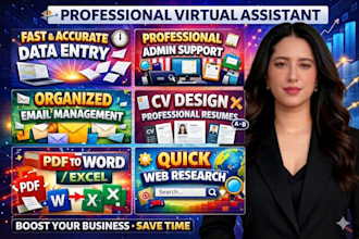 be your virtual assistant for administrative tasks