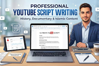 providing the engaging social media scripts and thumbnails