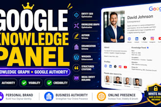 create and optimize your author google knowledge panel and music knowledge graph