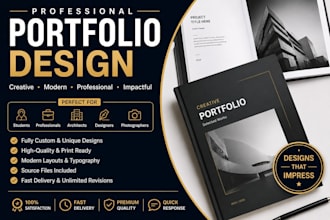 design an custom portfolio for students and professionals