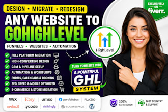 design migrate orfolio pory umso flazoo aruba storden ycode wix etsy to ghl