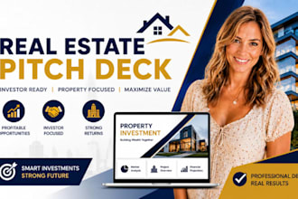 real estate pitch deck, property investment presentation, investor property deck