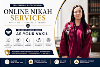 conduct online nikah worldwide