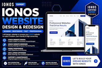 ionos website design redesign ionos webflow ionos seo ecommerce