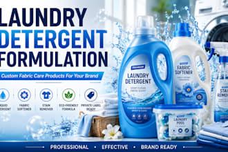 be your laundry and fabric care detergent formulation chemist