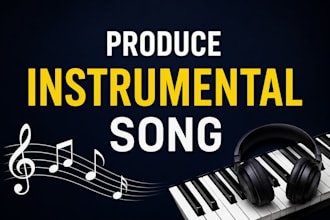 produce custom instrumental backing tracks for covers, karaoke, songs