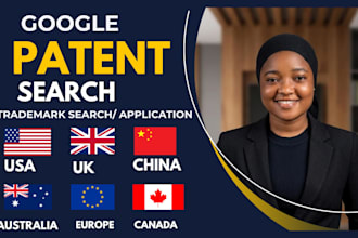 do patent search patent filing trademark check and uspto support