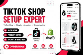 setup tik tok shop tiktok ecommerce dropshipping tiktok marketing ads campaign