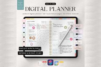 etsy digital hyperlink, etsy digital products, hyperlink planner, etsy seo setup