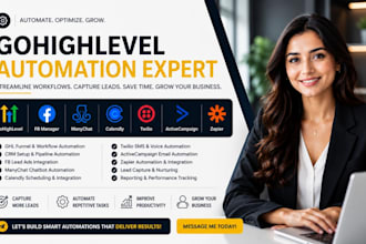 integrate fb manager manychat calendly gohighlevel twilio activecampaign zapier