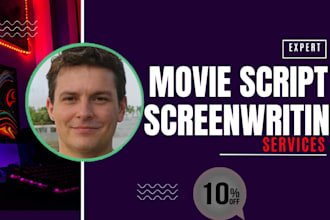 do screenwriting, movie script, feature film script, youtube script stage play