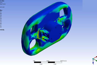 do 3d cad modeling, fea structural analysis and cfd simulation using solidworks