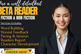 beta read your romantasy and fantasy romance novel