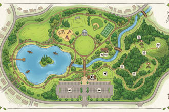 create professional travel, hiking, trail, and park maps