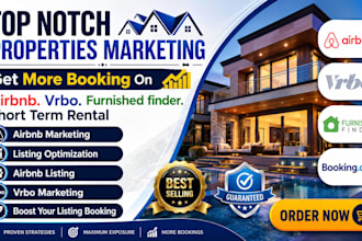 organically boost short term rental, furnished finder airbnb booking
