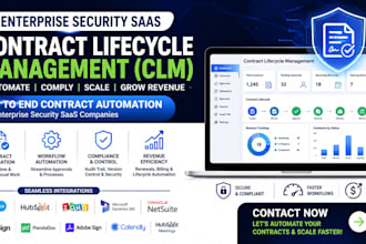 enterprise security site saas contract automation contract lifecycle management