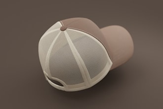 create 3d cap model and realistic 3d cap animation
