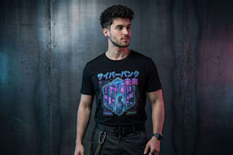 create clothing brand t shirt mockups for your etsy store