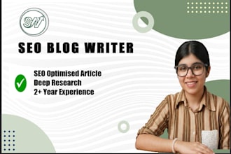 be your professional SEO blog writer and article writer