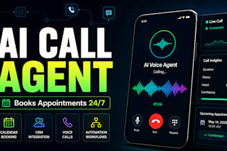build an ai voice agent and chatbot for appointment booking