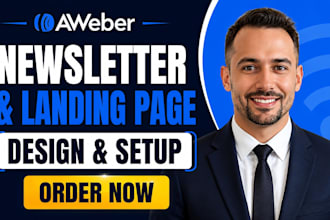 design editable aweber newsletter aweber signup form aweber landing page