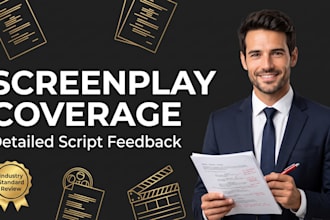 provide professional screenplay coverage and script feedback
