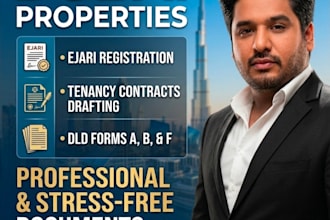prepare ejari, tenancy contract or dld property forms
