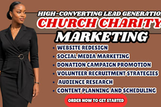 church and charity marketing to grow donations volunteers and community outreach